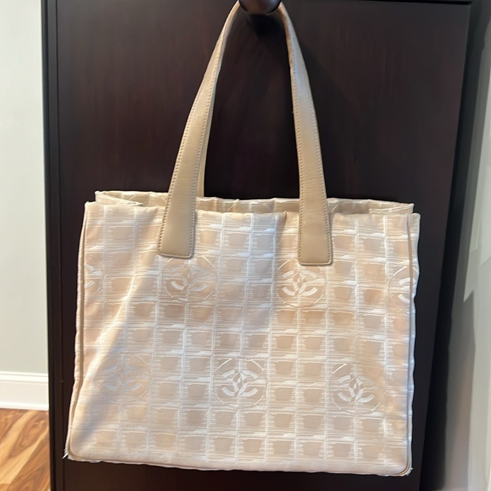 Authentic Chanel Travel Line Tote